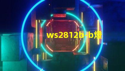 ws2812b-b燈珠