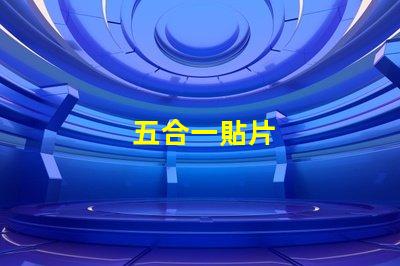 五合一貼片