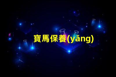 寶馬保養(yǎng)費用價格表揭秘真實保養(yǎng)成本的秘密