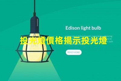 投光燈價格揭示投光燈市場的潛在成本
