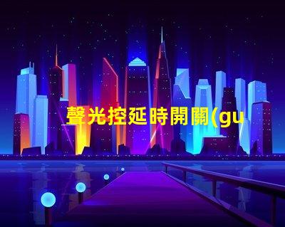 聲光控延時開關(guān)價格揭示市場行情與選擇技巧