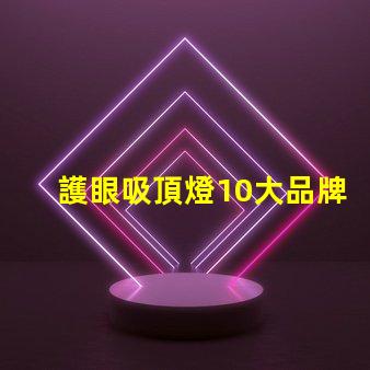 護眼吸頂燈10大品牌選擇最適合您需求的護眼照明